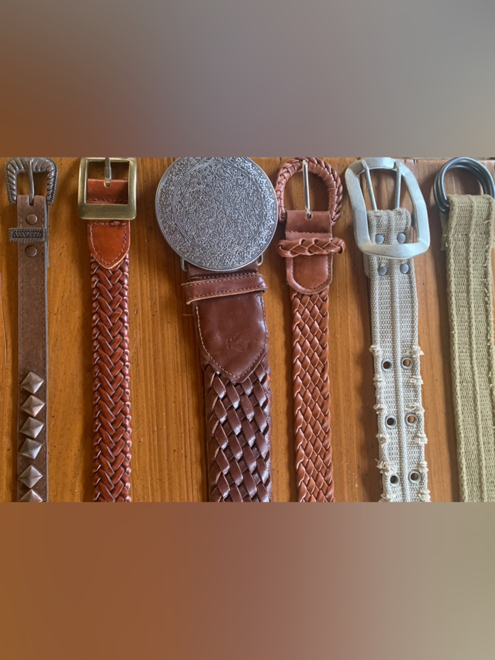 Variety of (6) Belts
